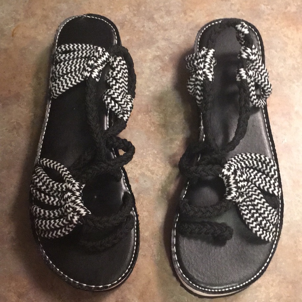 Sandals never worn